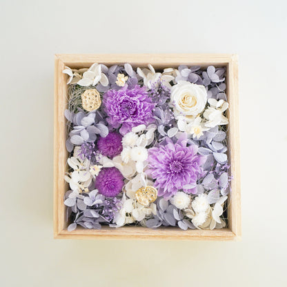 王道サイズの桐箱供花